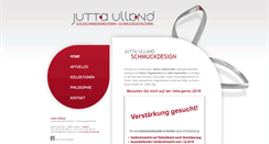 Desktop Screenshot of jutta-ulland.de